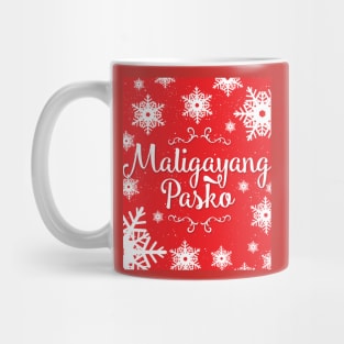 Maligayang Pasko v2 Red Series Mug